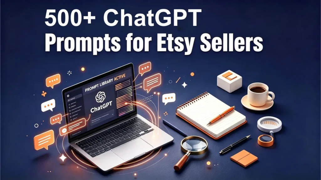 500+ chatgpt prompts for etsy sellers
