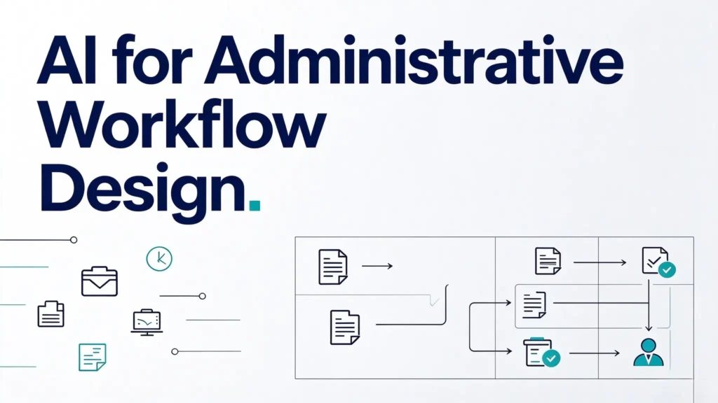 ai for administrative workflow design png