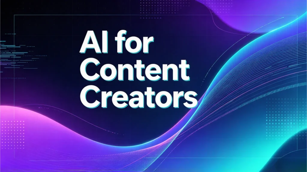 ai for content creators png