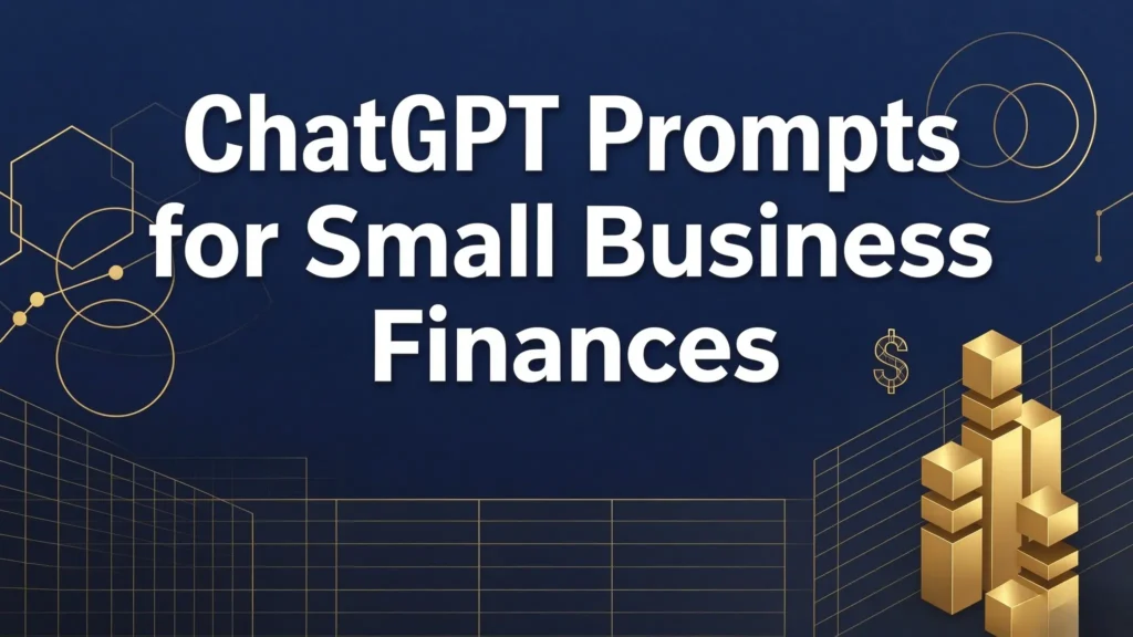 chatgpt prompts for small business finances png